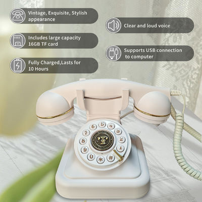 32GB Ślub Gość Wiadomość Niestandardowy Kolor Audio Telefon Zaproszenie na urodziny