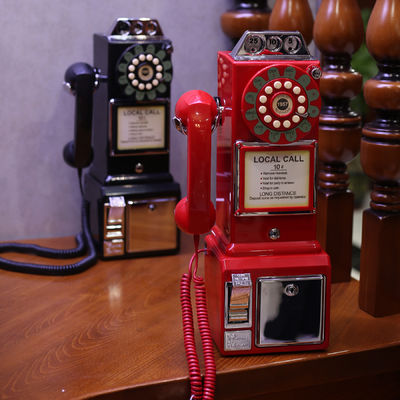 Klasyczny ślub Telefon Książka gościnna Retro Rzemiosło Urodziny Telefon Książka gościnna Ślub