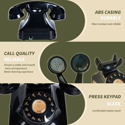 Ładowanie ślub audio gościnny książka czarny Vintage telefon nagrywacz głosu dla zachowania wspomnień