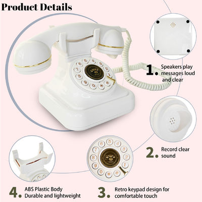 32GB Telefon Książka gości Przechwytywanie wiadomości głosowych i wspomnień od gości na weselach, imprezach i wydarzeniach specjalnych