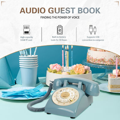 Specjalny dzień ślubu Telefon Gościnnie Niebieski ładowanie Ślub Gościnnie Audio Book