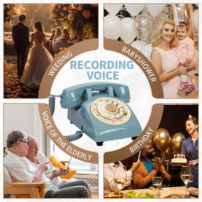 Specjalny dzień ślubu Telefon Gościnnie Niebieski ładowanie Ślub Gościnnie Audio Book