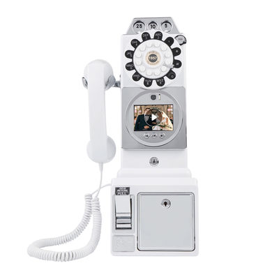 Zindywidualizowany Retro Wedding Audio Video Guestbook ABS Plastic Banquet Party Gość Błogosławieństwo Sign-In Book